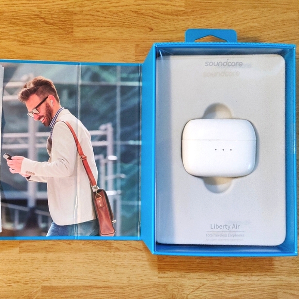 ANKER Soundcore Bluetooth Wireless Earphones Water Resistant Liberty Air White